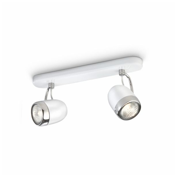 DEKORATIVNI REFLEKTOR PHILIPS BALSA 2X35W GU10 56482/31/16 BELA