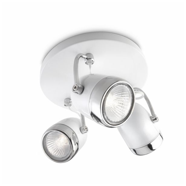 DEKORATIVNI REFLEKTOR PHILIPS BALSA 3X35W GU10 56483/31/16 BELA