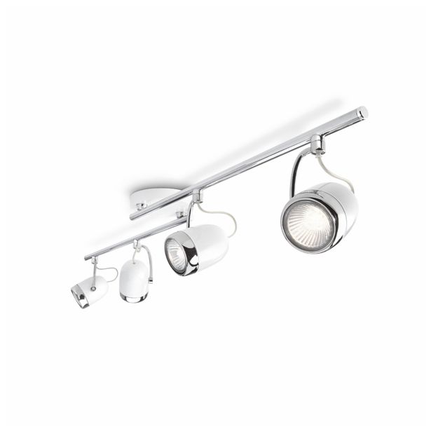 DEKORATIVNI REFLEKTOR PHILIPS BALSA 4X35W GU10 56484/31/16 BELA