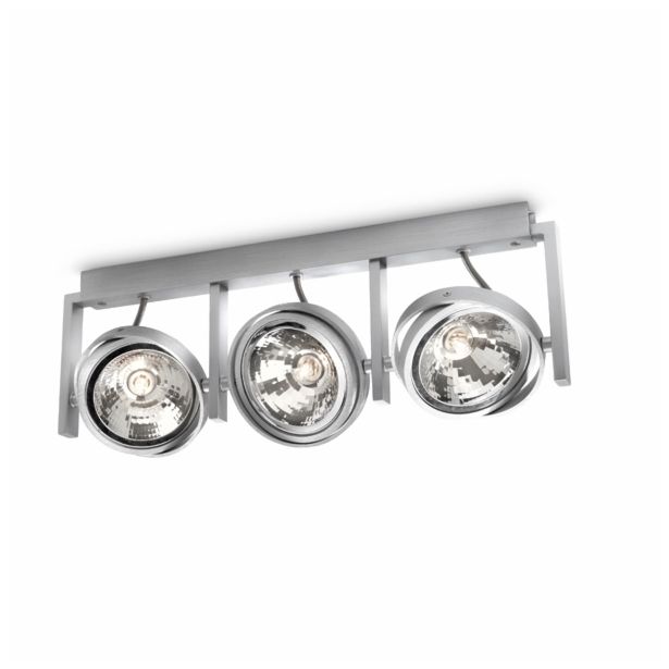 DEKORATIVNI REFLEKTOR PHILIPS FAST 3X42W G9 53063/48/16 ALUMINIJ