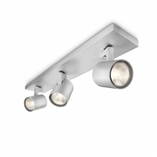 DEKORATIVNI REFLEKTOR PHILIPS RUNNER 3X35W GU10 53093/48/16 ALUMINIJ