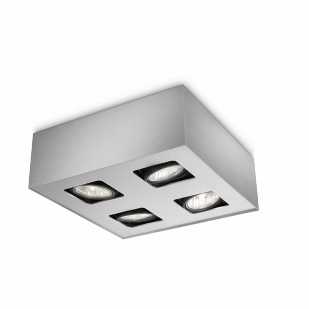 DEKORATIVNI REFLEKTOR PHILIPS TEMPO 4X35W GU10 56234/48/16 ALUMINIJ