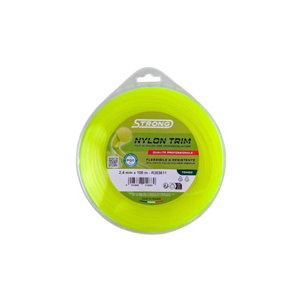 DEL ZA KOSILNICO AGRO NITKA PVC V BLISTRU 2.4MM 100M