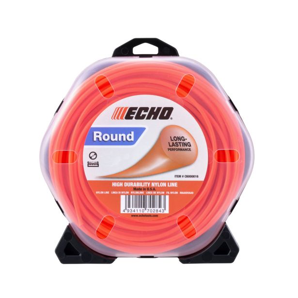 DEL ZA KOSILNICO ECHO LAX 2.65 MM X 72 M ROUND ORANGE