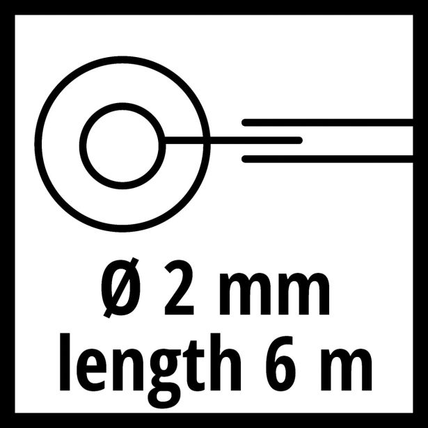 DEL ZA KOSILNICO EINHELL GLAVA Z DVOJNO NITKO ZA GP-BC 36/430 2.0 MM