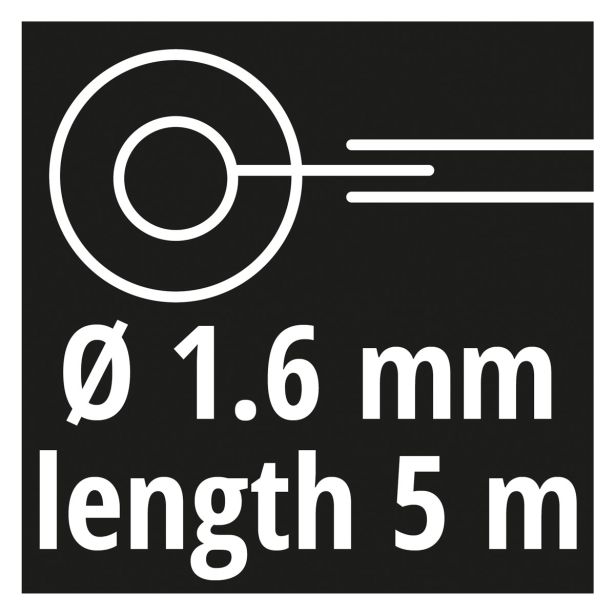 DEL ZA KOSILNICO EINHELL GLAVA Z NITKO GE-CT18/28 1.6 MM