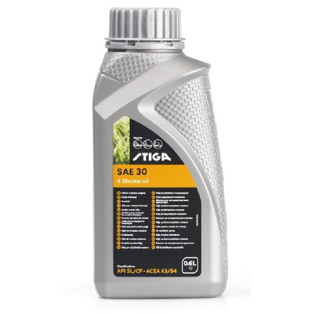 DEL ZA KOSILNICO STIGA MOTORNO OLJE SAE 30 0.6L 4T ZA KOSILNICE-TRAKTORJE