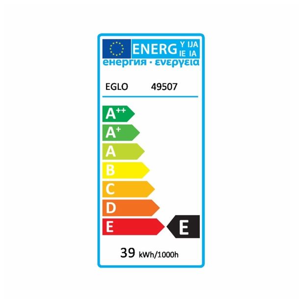 DEL ZA SVETILKO EGLO DEKORATIVNA SIJALKA E14 40W C35-9