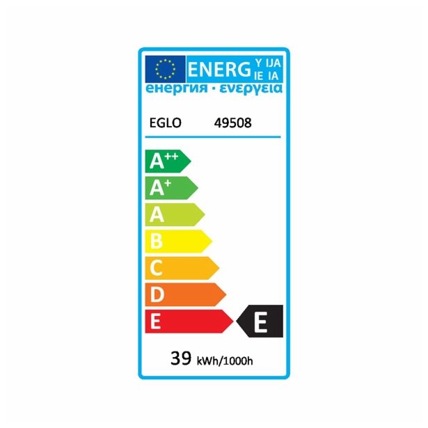 DEL ZA SVETILKO EGLO DEKORATIVNA SIJALKA E14 40W FC35-9