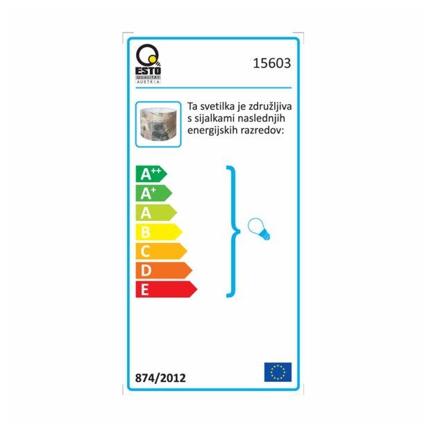 DEL ZA SVETILKO ESTO MILENA SENČILO FOTO