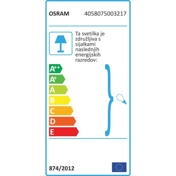 DEL ZA SVETILKO LEDVANCE KABEL Z OKOVOM ČRN/ZLAT