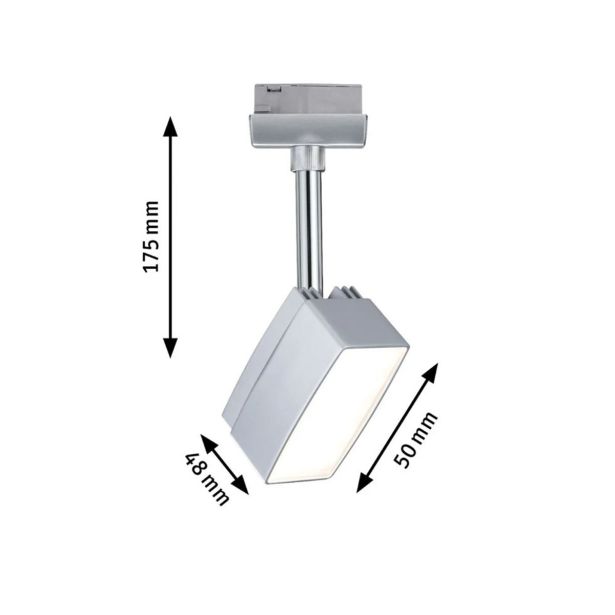 DEL ZA SVETILKO URAIL SPOT PEDAL 1X5W MAT KROM