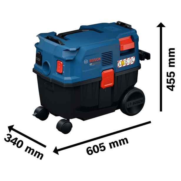 DELAVNIŠKI SESALNIK BOSCH PROFESSIONAL GAS12-25LS