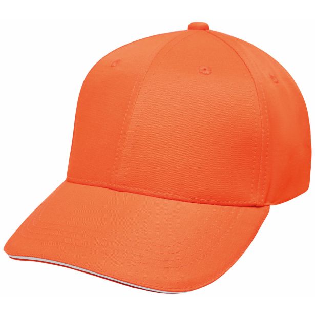 DELOVNA KAPA BISLEY ORANŽNA FLURO