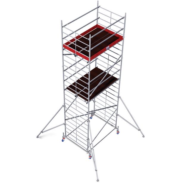 ALU VEČNAMENSKI ODER KRAUSE DELOVNA VIŠINA 2.90M PREMIČNI