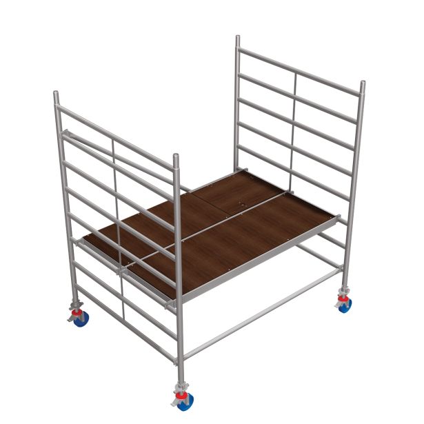 ALU VEČNAMENSKI ODER KRAUSE DELOVNA VIŠINA 3.00 M PREMIČNI SERIJA 50 FL