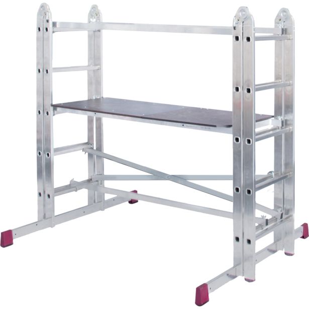 ALUMINJASTI ODER KRAUSE CORDA HINGED PODEST 1.5X0.56M DELOVNA VIŠINA 4 M
