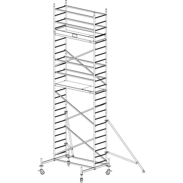 ALU VEČNAMENSKI ODER KRAUSE DELOVNA VIŠINA 7.30M