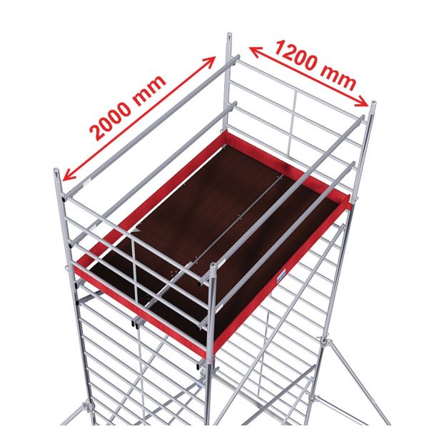 ALU VEČNAMENSKI ODER KRAUSE DELOVNA VIŠINA 8.3 M