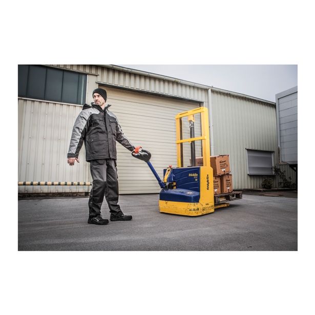 DELOVNE HLAČE ALBATROS DO PASU ALLROUNDER ŠT.XXL SIVO/ČRNE