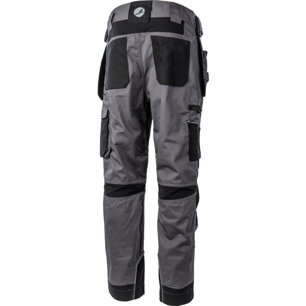 DELOVNE HLAČE ALBATROS DO PASU EXPERT ŠT.S SIVO/ČRNE