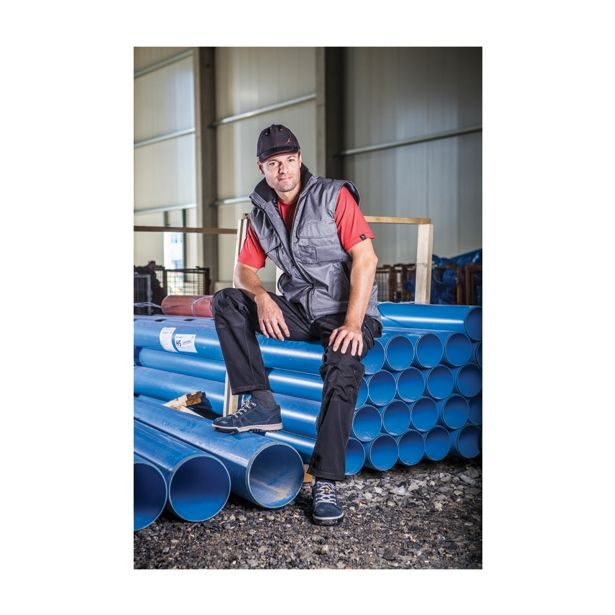 DELOVNE HLAČE ALBATROS DO PASU FREESTYLE ŠT.XXXL ČRNE