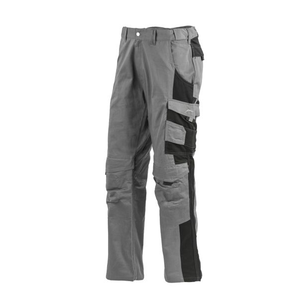 DELOVNE HLAČE ALBATROS DO PASU PROFI LINE ŠT.2XL SIVO/ČRNE