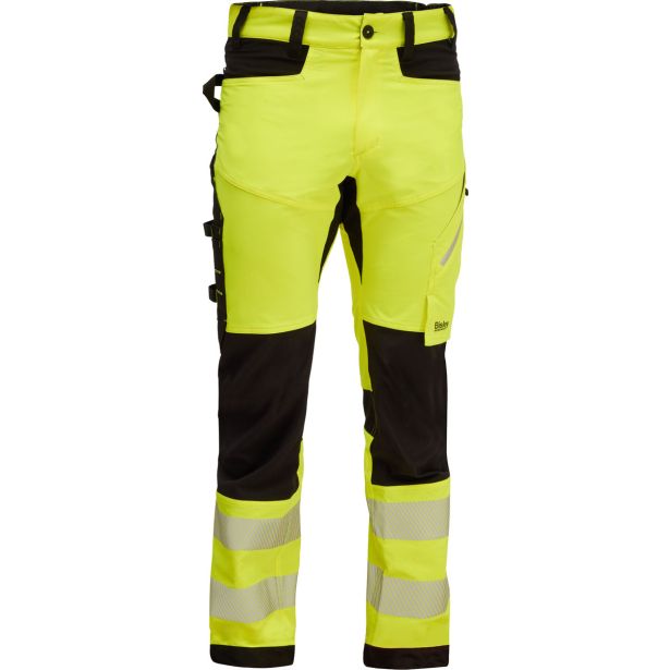 ODSEVNO OBLAČILO BISLEY HLAČE DO PASU HI VIS BRADFORD RUMENE 56