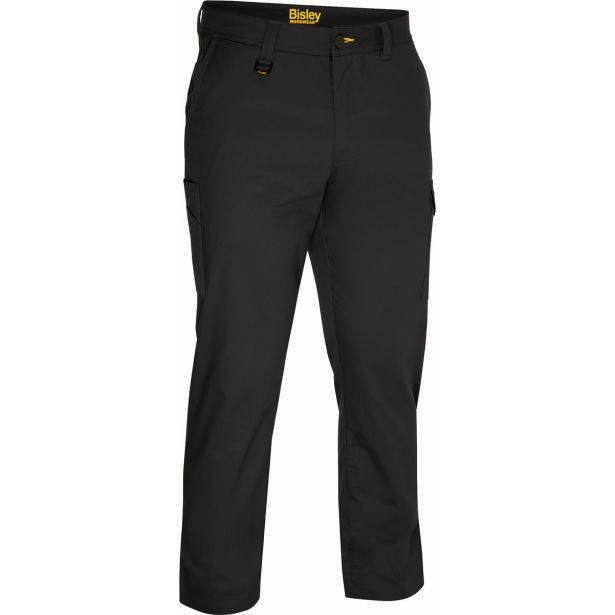 DELOVNE HLAČE BISLEY MECHANICAL STRETCH CARGO 48 ČRNE