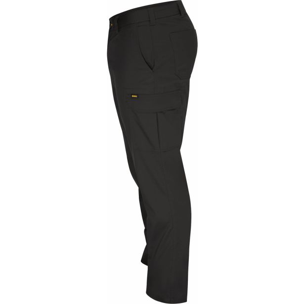 DELOVNE HLAČE BISLEY MECHANICAL STRETCH CARGO 58 ČRNE