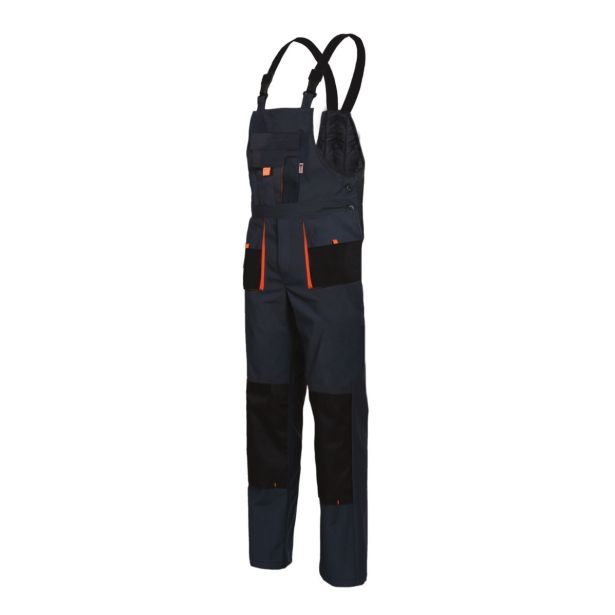 DELOVNE HLAČE SARA KING FARMER ŠT. M GRAFIT / ORANŽNA