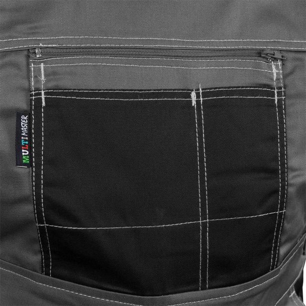 DELOVNE HLAČE REIS MULTIMASTER FARMER ŠT.48 SIVO / ČRNA