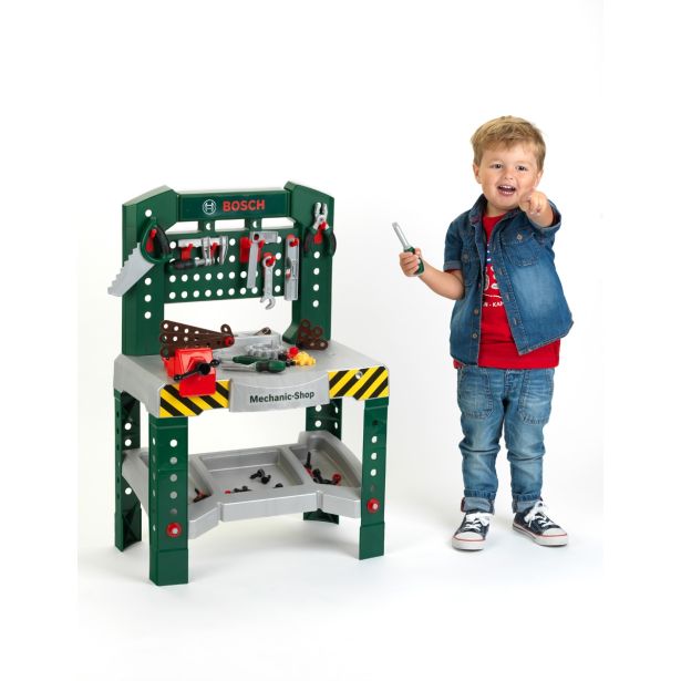 MINI DELAVNICA BOSCH MINI DELOVNI PULT S 77-IMI DODATKI