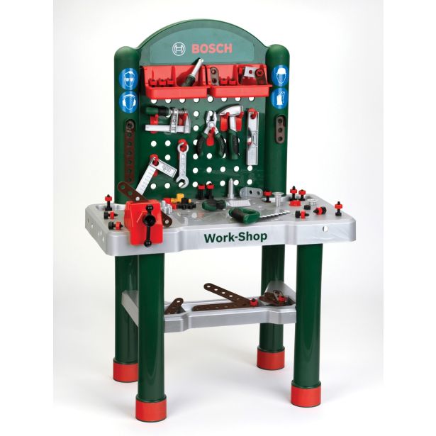 MINI DELAVNICA BOSCH MINI DELOVNI PULT Z 82-IMI DODATKI