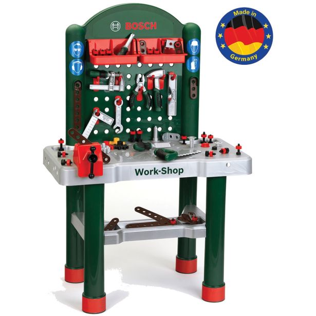 MINI DELAVNICA BOSCH MINI DELOVNI PULT Z 82-IMI DODATKI