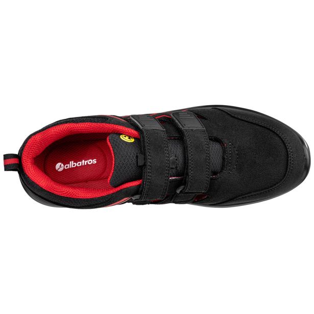 DELOVNI SANDALI ALBATROS CLIFTON AIR LOW S1 ESD FO SR ČRNI ŠT.:45