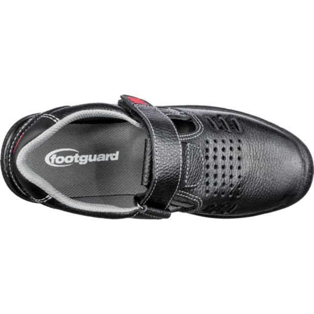 DELOVNI SANDALI FOOTGUARD AIRY LOW ŠT.43, ČRN S1P SRC