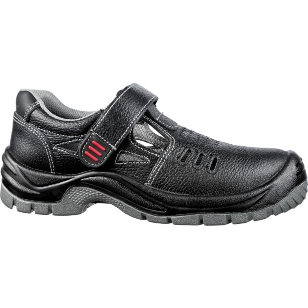 DELOVNI SANDALI FOOTGUARD AIRY LOW ŠT.44, ČRN S1P SRC