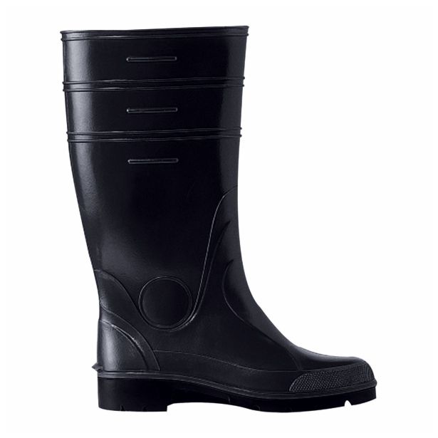 DELOVNI ŠKORNJI WELLY VISOKI ŠT.37 ČRNI PVC