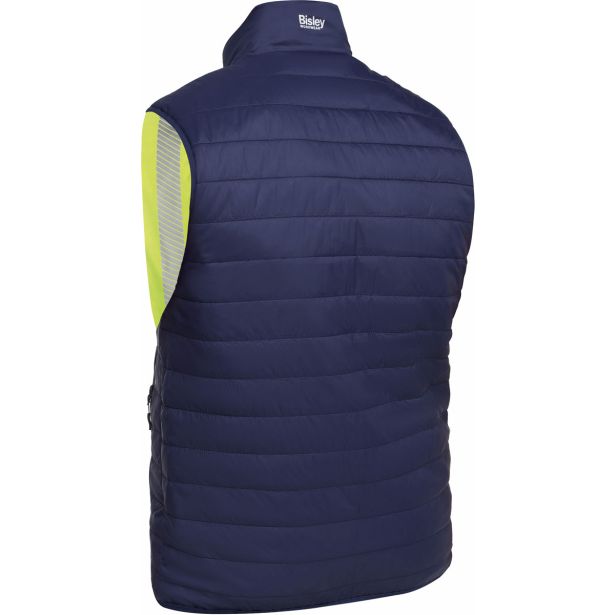 ODSEVNO OBLAČILO BISLEY PUFFER TELOVNIK RUMEN ŠT. 4XL OBOJESTRANSKI
