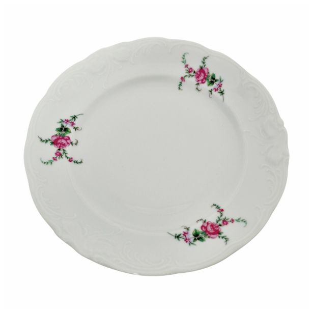 DESERTNI KROŽNIK KRZYSZTOF 19 CM FRYDERIKA S3607/M ROŽICE