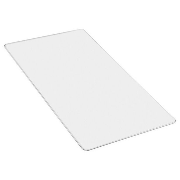 DEL ZA POMIVALNO KORITO ALVEUS DESKA ZA REZANJE 215X415 STEKLO BELA