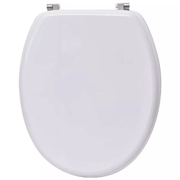 DESKA ZA WC ŠKOLJKO GEPARD SANITARY TENDANCE MDF Z INOX ŠARNIRJI