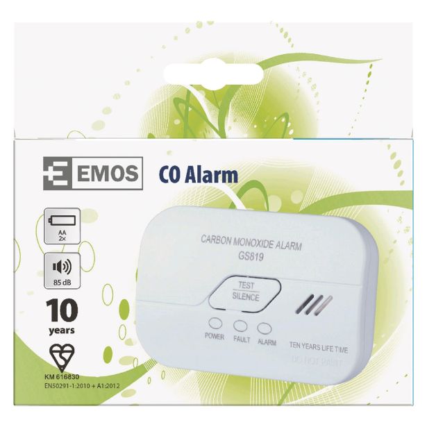 JAVLJALNIK EMOS DETEKTOR CO GS819