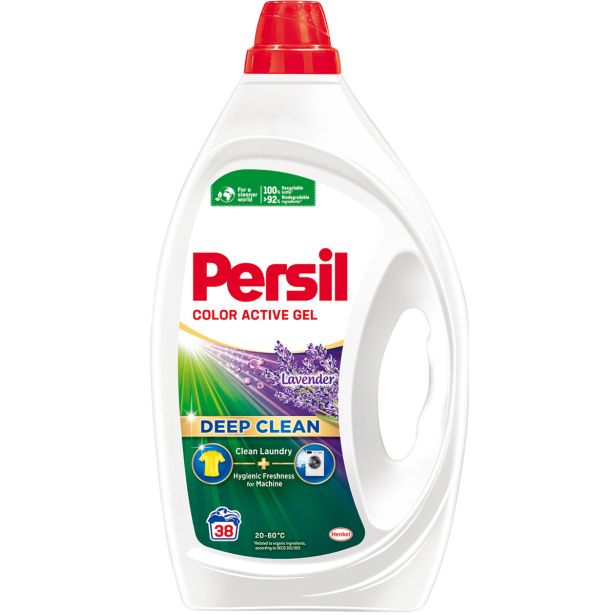 DETERGENT ZA PRANJE HENKEL LCH PERSIL GEL LAVENDER 1.71L 38PRANJ