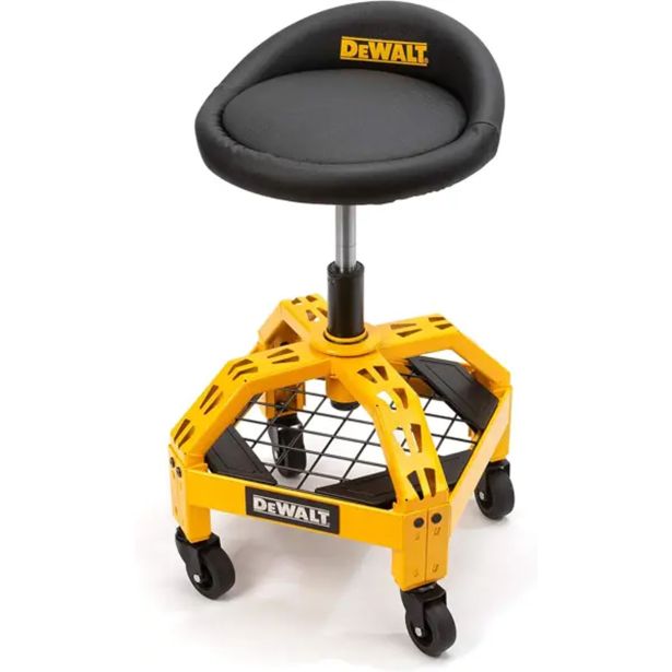 DEWALT STOL VRTLJIVI S KOLESCI 136KG DXSTAH025