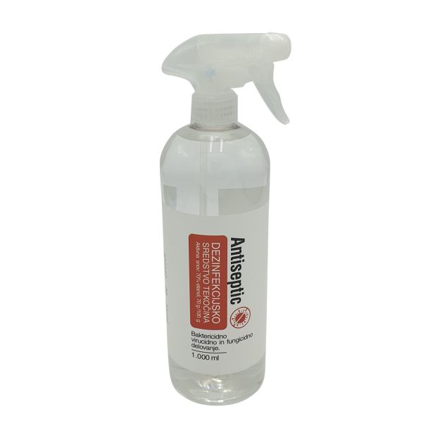 SREDSTVO CHEMCOLOR DEZINFEKCIJSKO 1L PRŠILKA 70% - ZA POVRŠINE IN ROKE