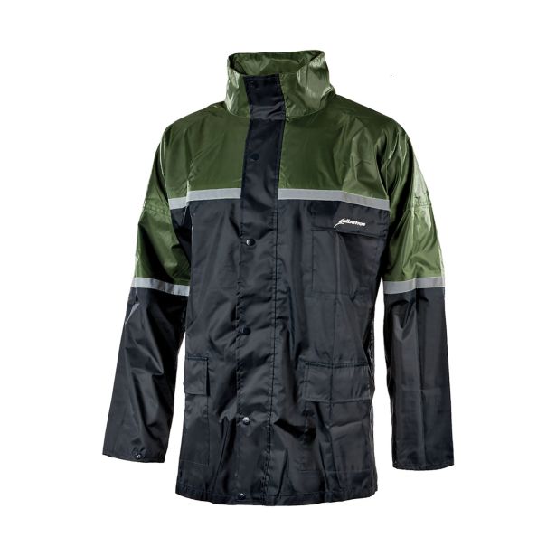 DEŽNO OBLAČILO ALBATROS JAKNA IN HLAČE SUPERCELL ŠT.S, MODRO/OLIVNE