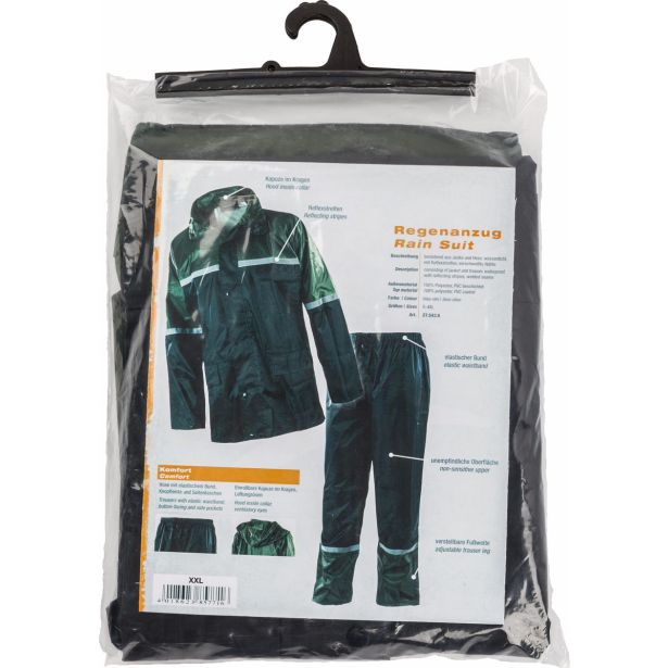 DEŽNO OBLAČILO BISLEY SUPERCELL RAINSUIT MODRO / OLIVNA ŠT. 2XL
