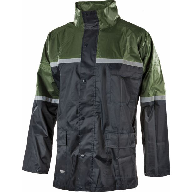DEŽNO OBLAČILO BISLEY SUPERCELL RAINSUIT MODRO / OLIVNA ŠT. XL